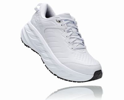 Hoka One One Bondi Sr - Tenis Caminhada Homem - Branco, KV98631